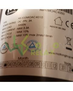 Motore attuatore Motion tipo KE333MOAC4010, 3000N